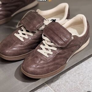 Zara brown sneakers